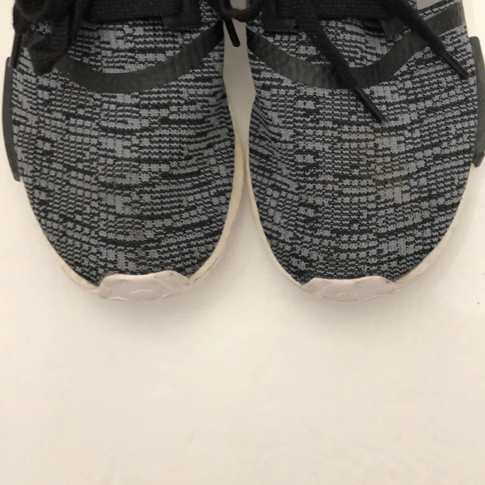 ADIDAS GLITCH CAMO CORE GREY BLACK RUNNING SNEAKERS MENS SIZE 8